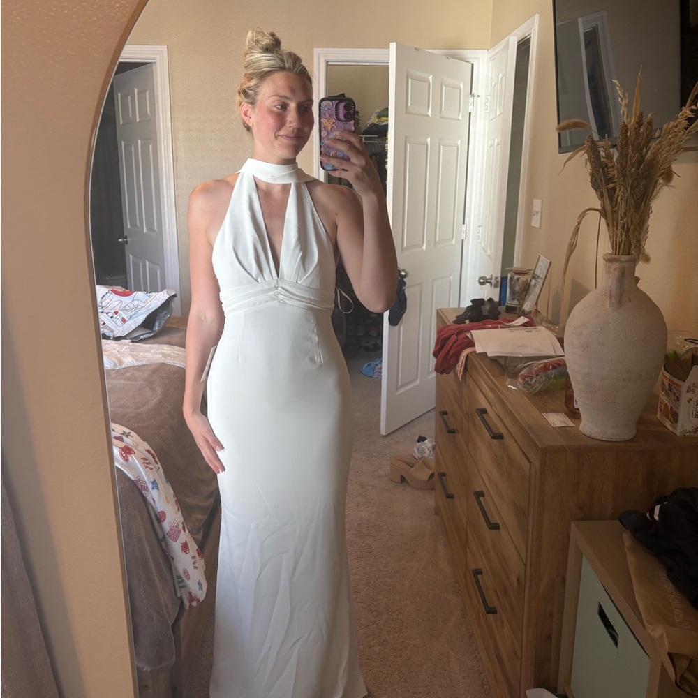 The Ultimate Muse Tie Neck Maxi Dress